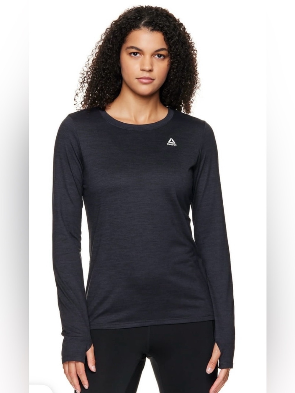 Reebok Women's Legacy Core Knit Performance Long Sleeve Shirt